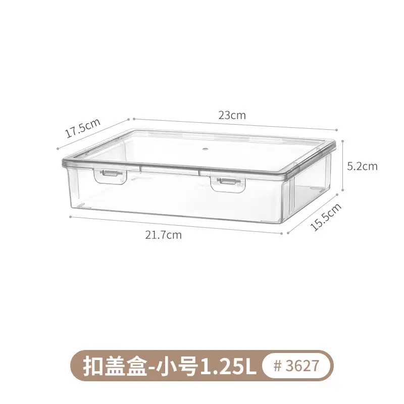 A4 File Box with Handle for Office Storage - Image 13
