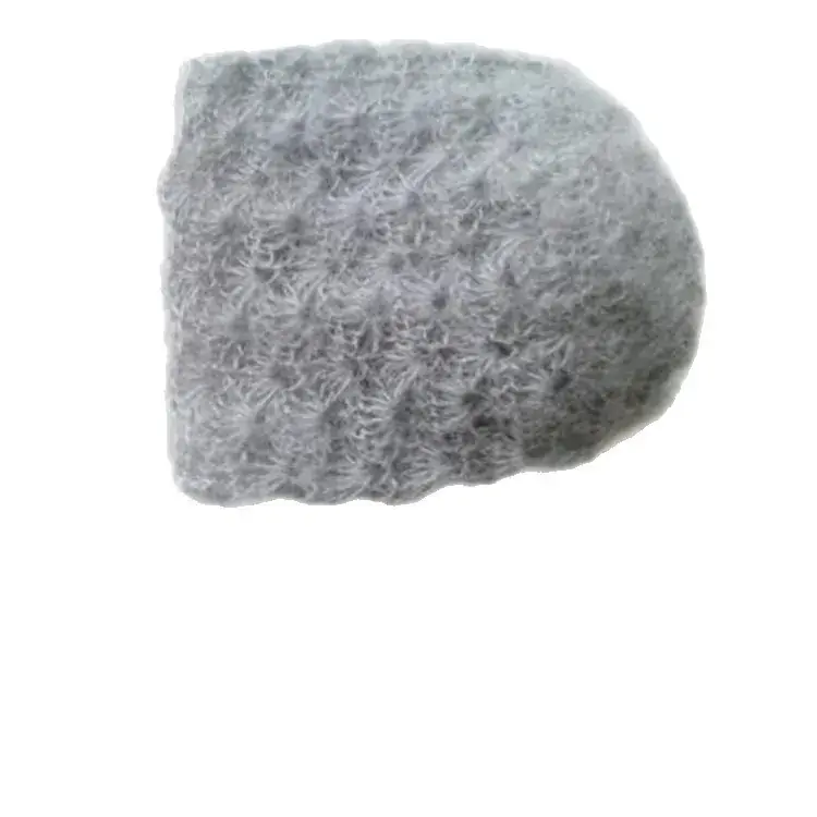 Newborn Baby Hat High-end Mohair Beige 2 Pack - Image 28