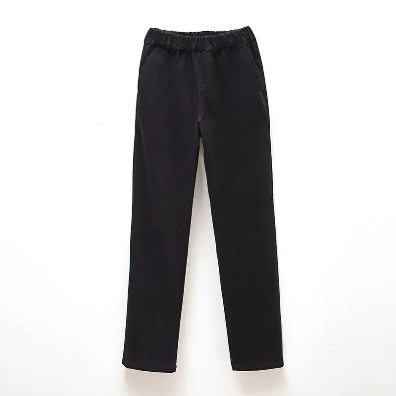 Children's Elastic Khaki Pants for Elementary School Boys - Image 2