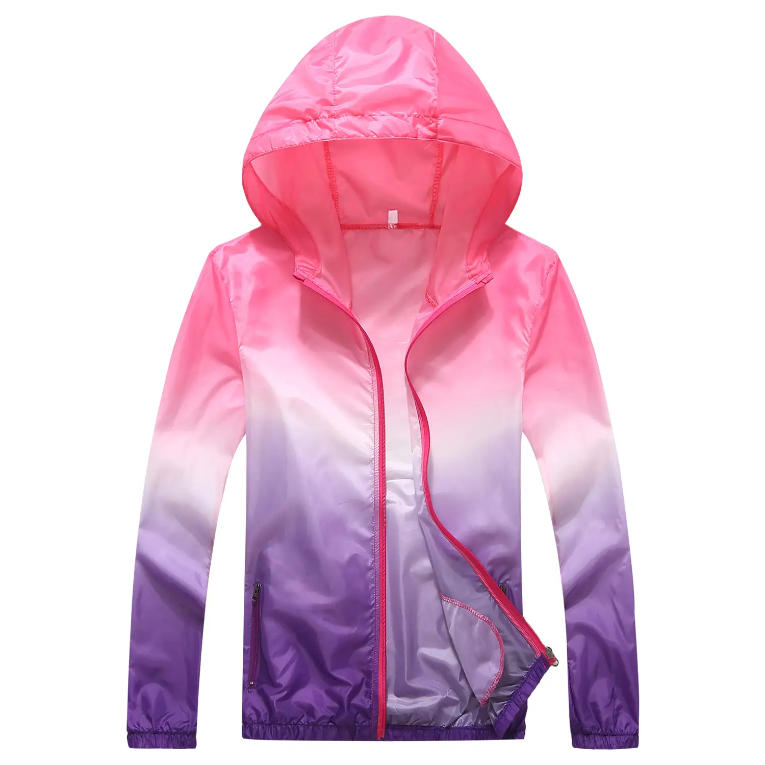 Gradient Pink Purple Hoodie for Kids & Teens