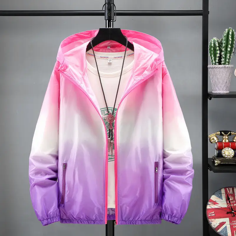 Gradient Pink Purple Hoodie for Kids & Teens