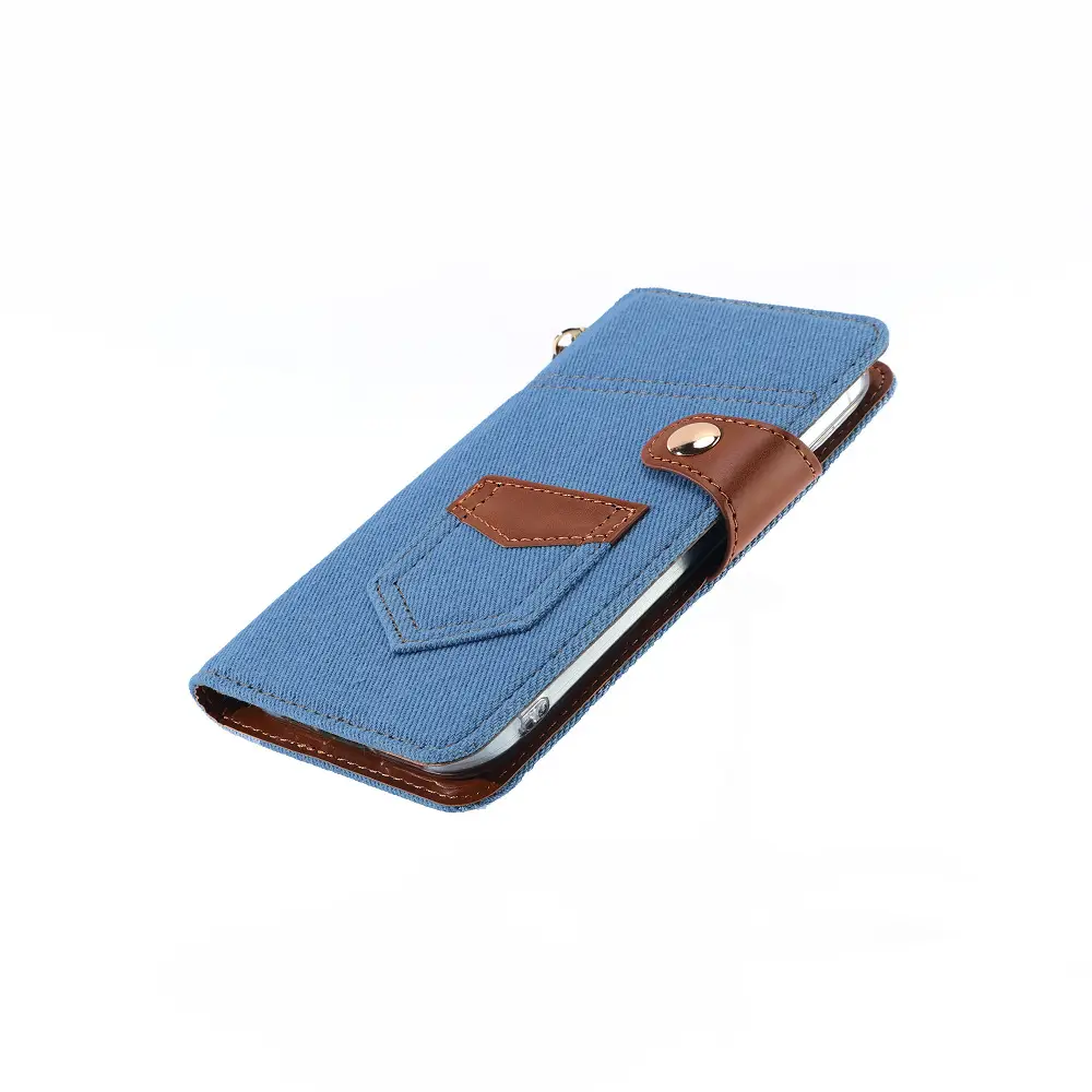 Japan New Denim iPhone17 Flip Cover Case - Image 8