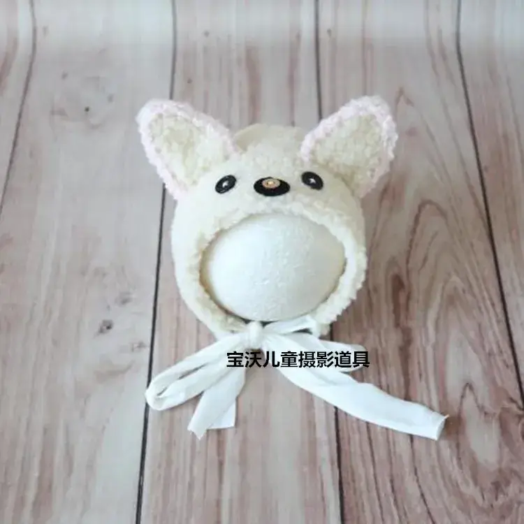 Newborn Bunny Hat for Baby Photography Studio - Image 2