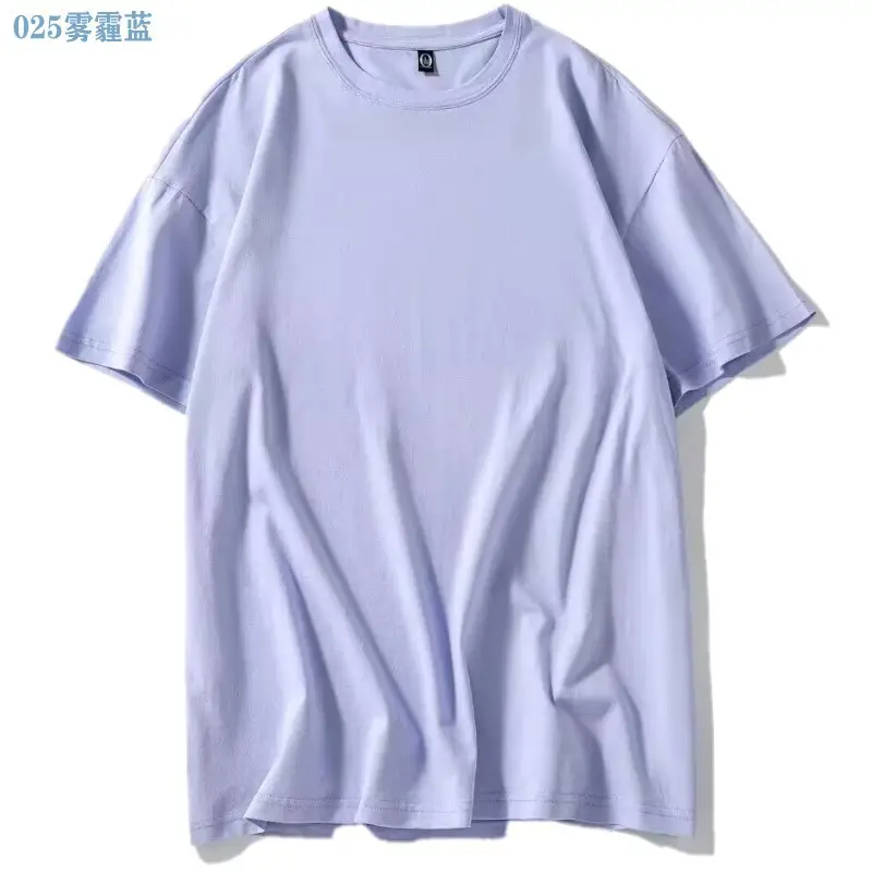 Purple Pure Cotton Loose Fit T-Shirt - Image 26