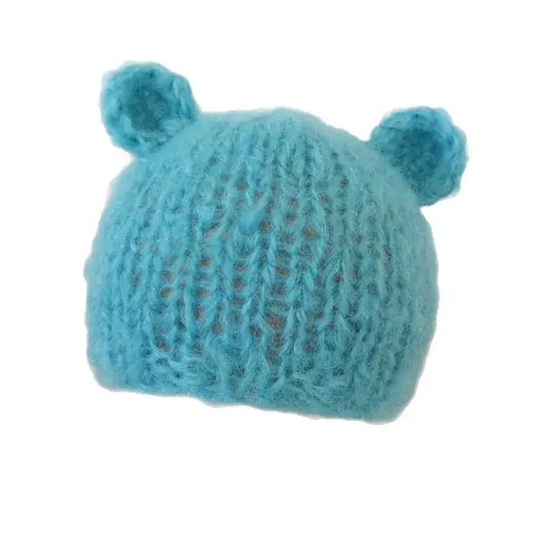 Blue High-Quality Baby Props Hat Crochet Set - Image 28