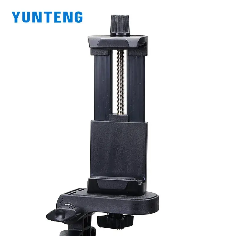 Yunteng Large Mobile Phone Clip Tripod Stand 52-100mm - Image 5