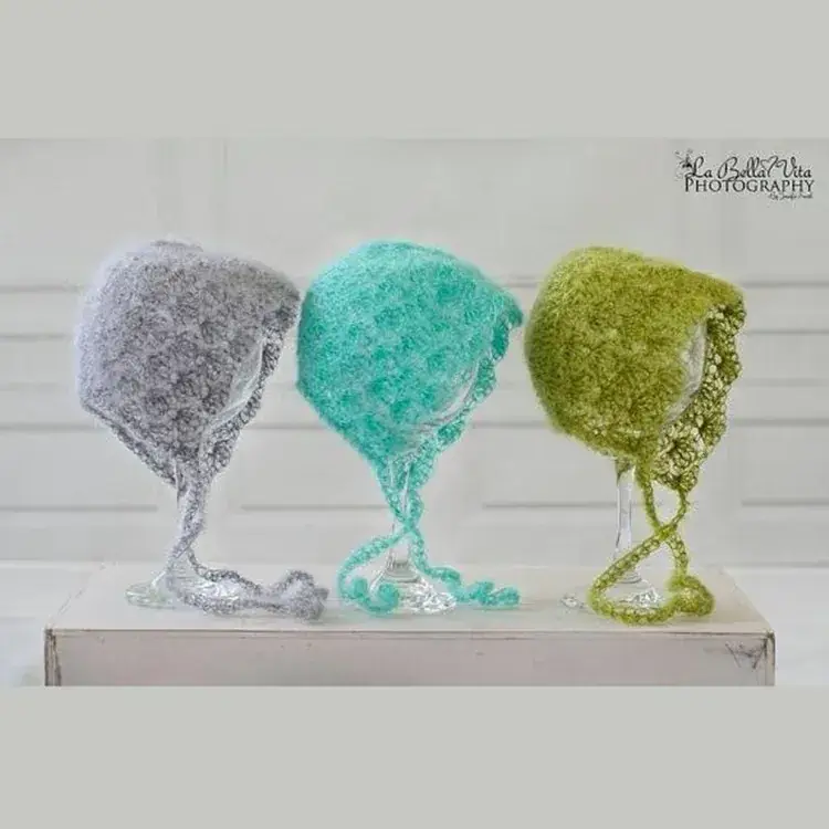 Pink High-End Mohair Props for Baby Studio Photography - Image 25