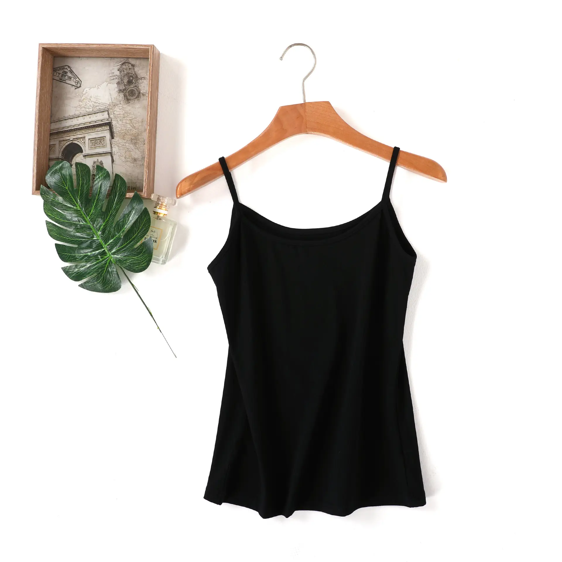 2025 Summer O'Dell Cotton Camisole White Slim Fit - Image 3