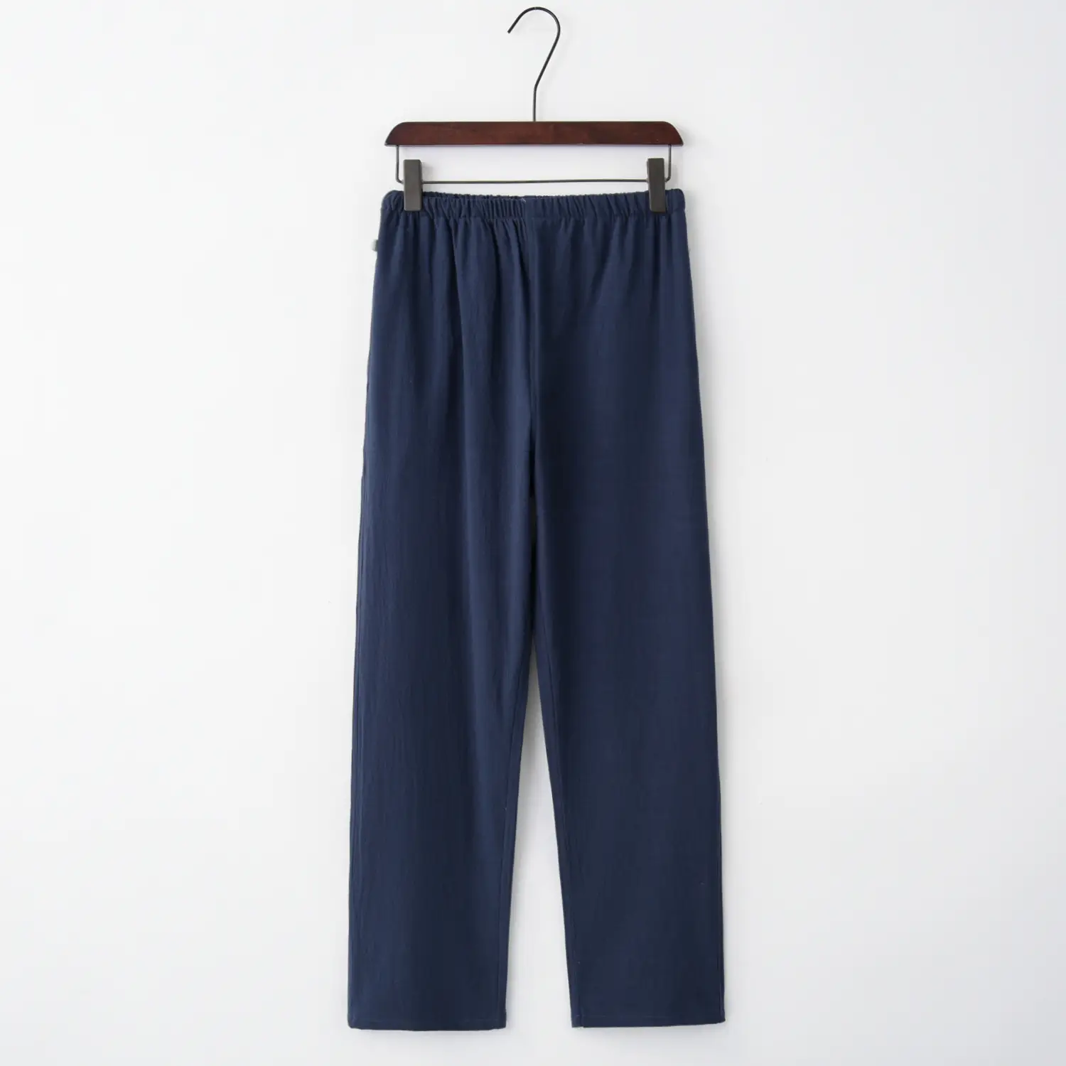 Men's Grey Cotton Loose Pants Casual Taiji Pants - Image 4