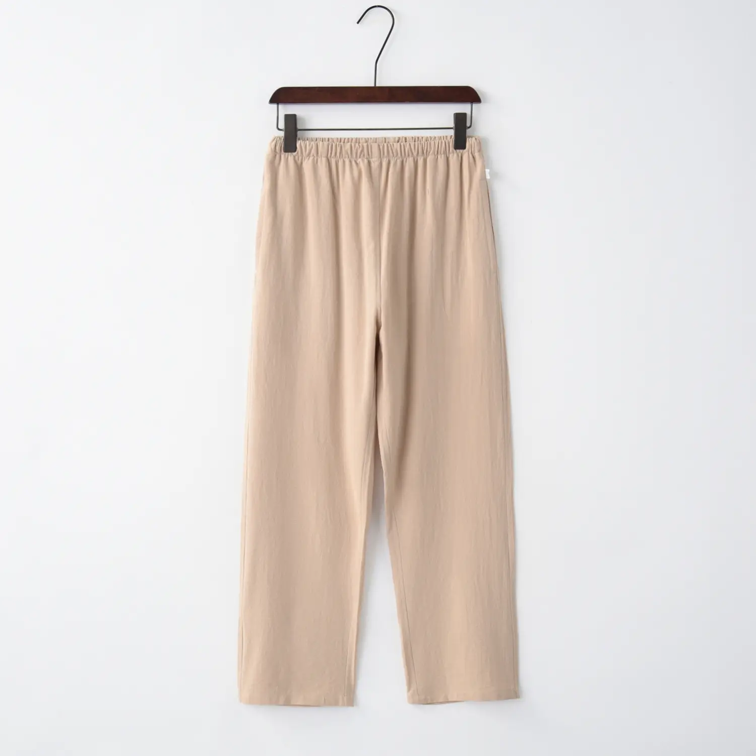 Men's Grey Cotton Loose Pants Casual Taiji Pants - Image 3