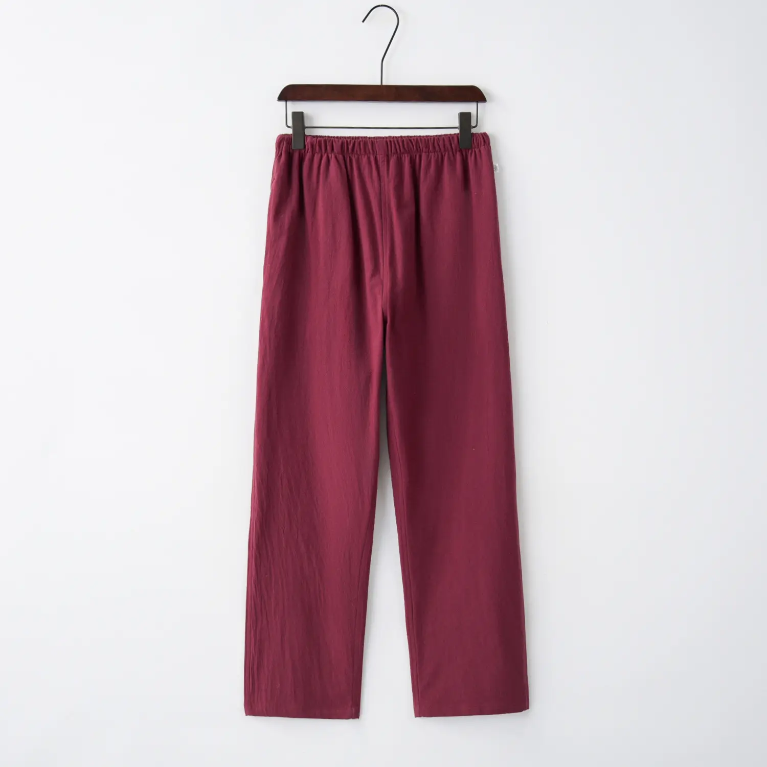 Men's Grey Cotton Loose Pants Casual Taiji Pants - Image 5