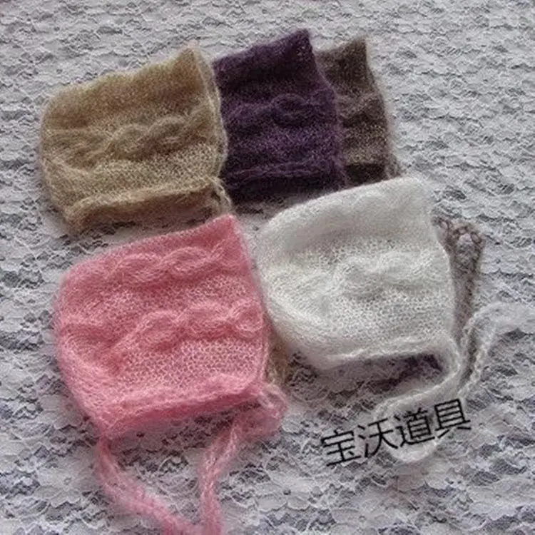 Blue Mohair Crocheted Hat for Girls 13 - Image 27