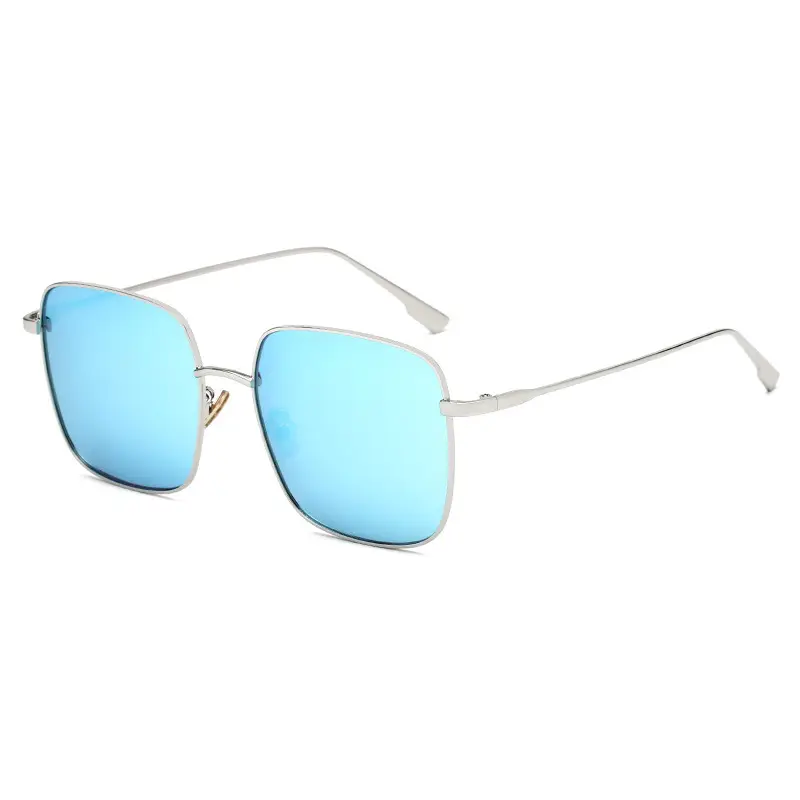 Polarized Square Sunglasses for Women Gold Frame
