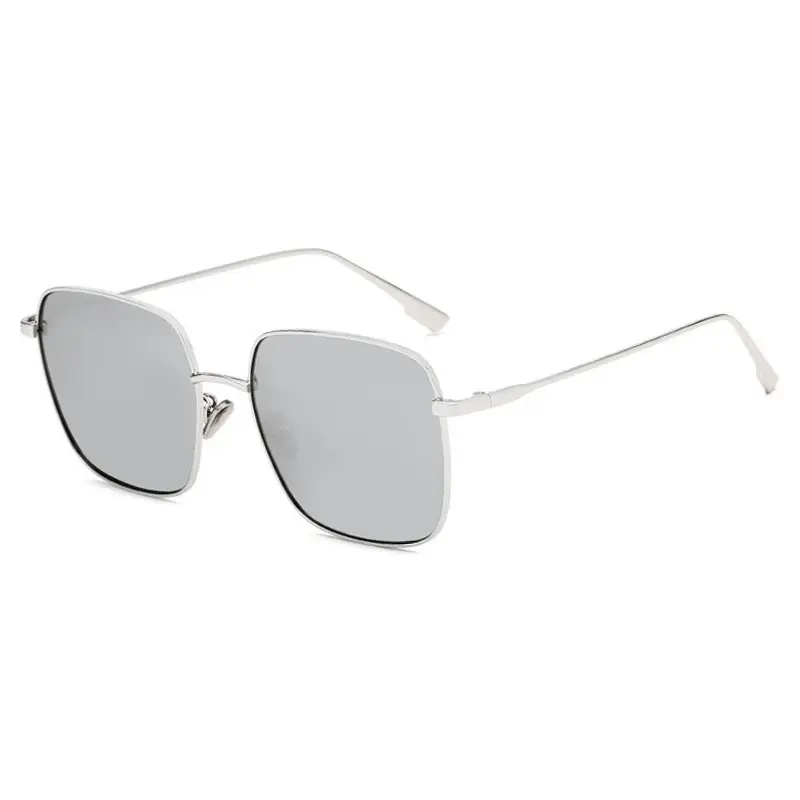 Polarized Square Sunglasses for Women Gold Frame