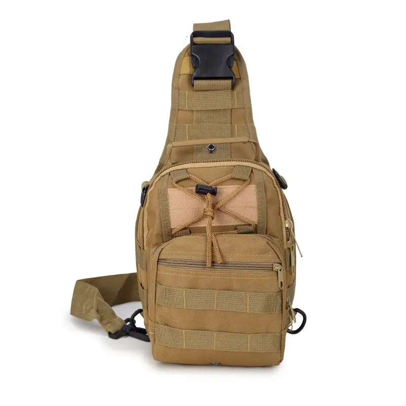 New Men's Black Crossbody Shoulder Bag Sports Camping Bag