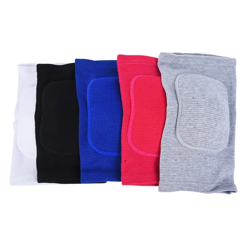 Gray Thickened Sponge Knee Pads for Yoga Dance Sports
