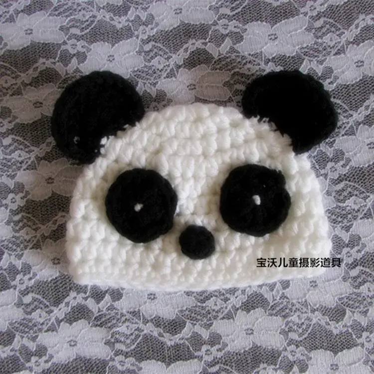 Newborn Crocheted Bear Hat for Baby - Image 6