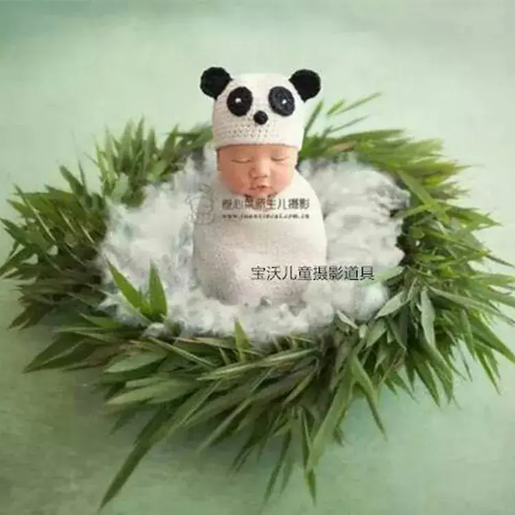 Newborn Crocheted Bear Hat for Baby