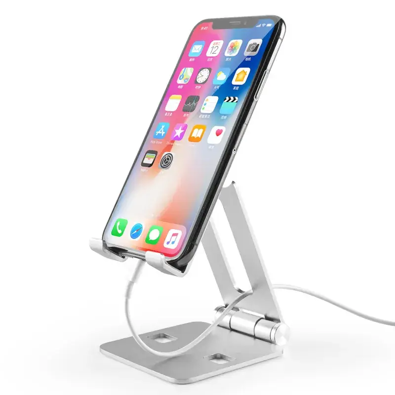 Adjustable Aluminum Phone & Tablet Stand - Image 8