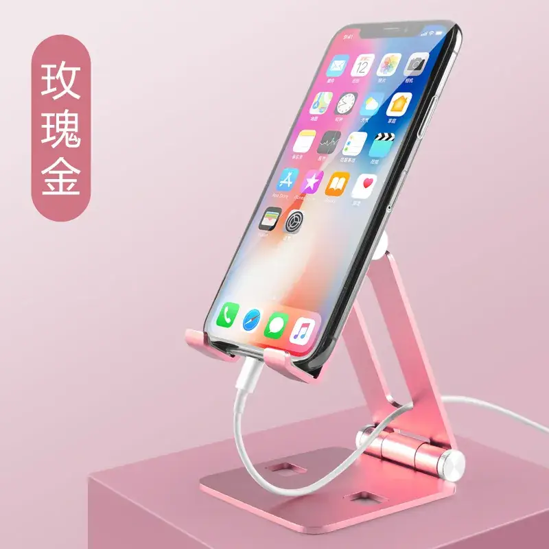 Adjustable Aluminum Phone & Tablet Stand - Image 2