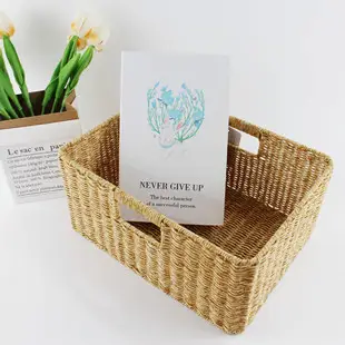 Rattan Vegetable Storage Basket Orange Woven Portable — feature 36