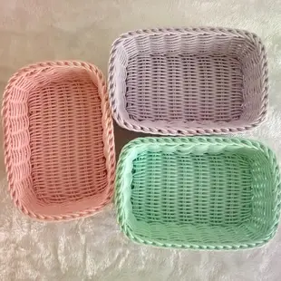 Rattan Vegetable Storage Basket Orange Woven Portable — feature 37