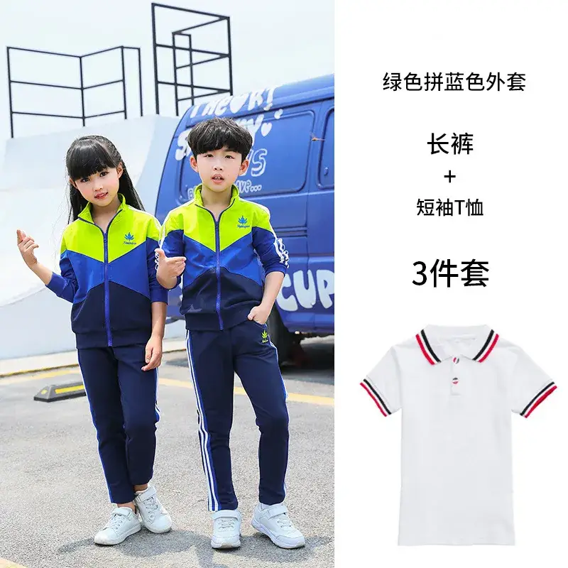 Girls Cotton Polo Shirt White Red Trim Primary School - Image 4