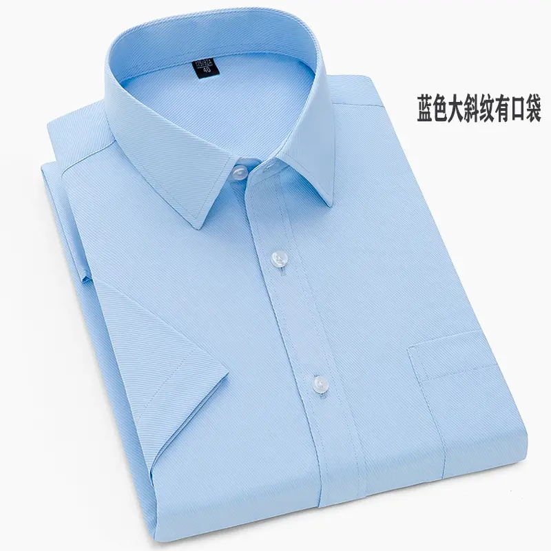 Men Slim Fit White Tie Shirt Business Wear - Image 3