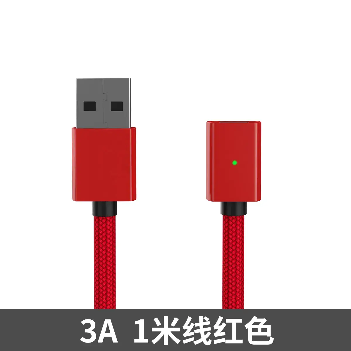 3-in-1 Cross-Bound Magnetic Charging Cable 3A Fast - Image 2