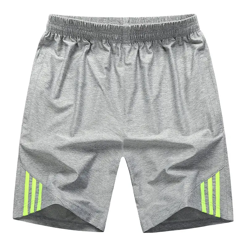 Men's Black Striped Shorts Summer Casual Pants Large - Image 2