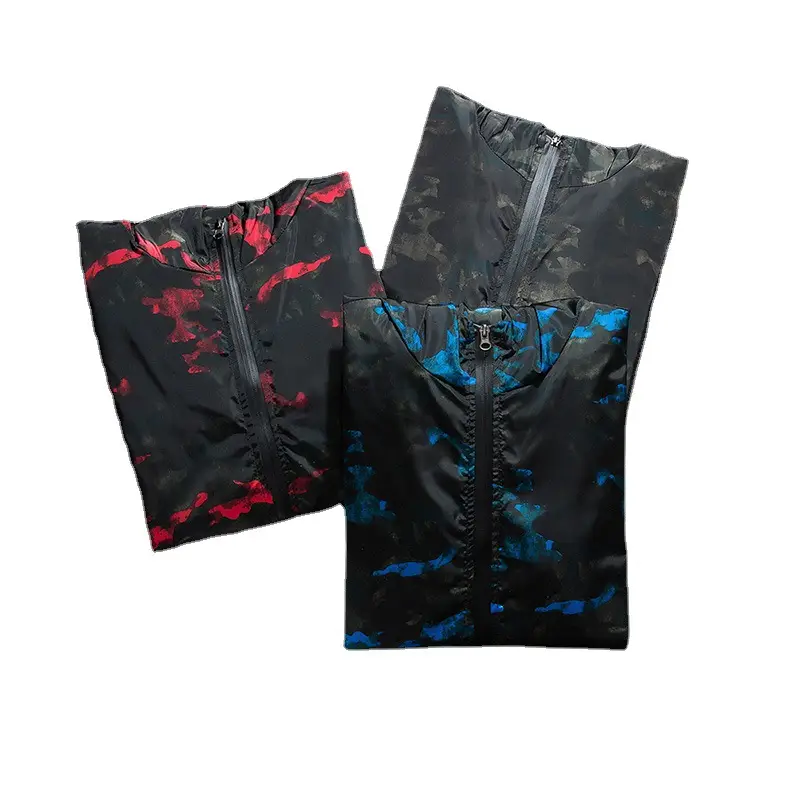 New Spring and Autumn Men's Jacket Men's Korean Style Fashion Casual Camouflage Jacket Hooded Jacket Men's Wholesale Daifa