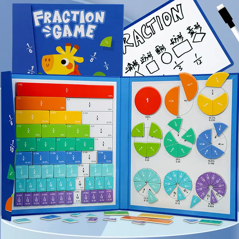 Children's Magnetic Arithmetic Counting Sticks Set