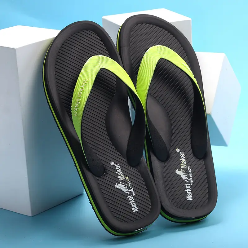 Men's EVA Flip Flops Summer Non-Slip Beach Slippers