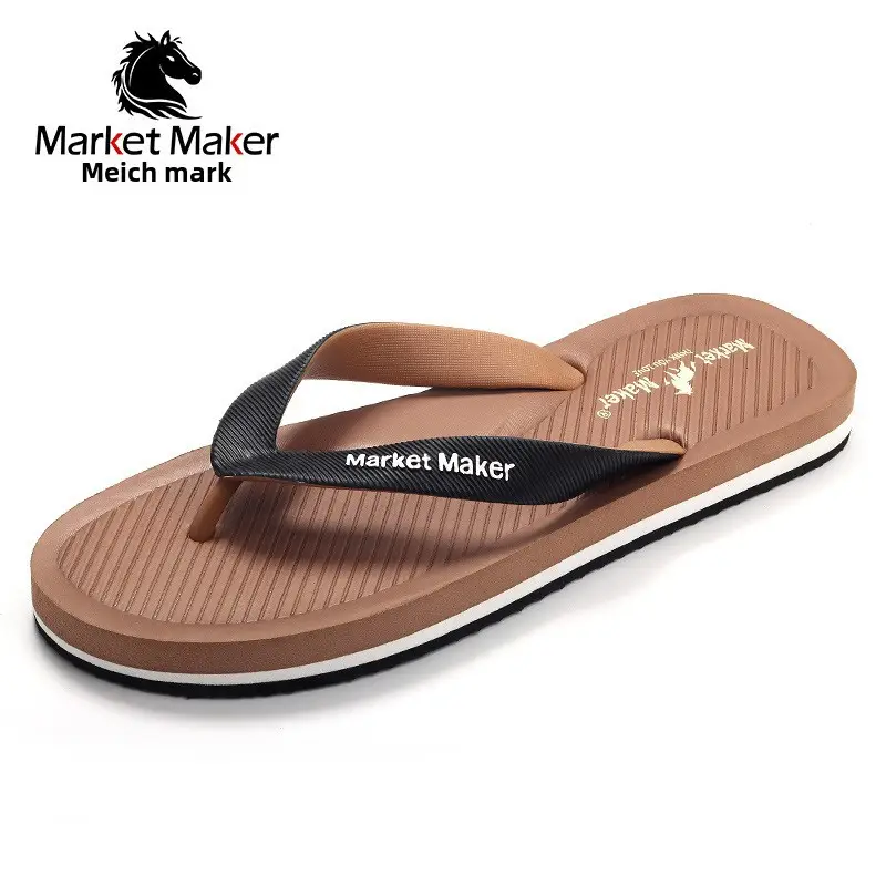 Men's EVA Flip Flops Summer Non-Slip Beach Slippers