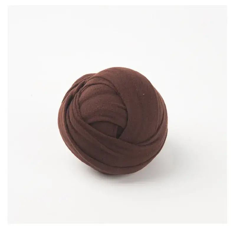 Newborn Photo Wrap Elastic Cloth Brown — feature 14