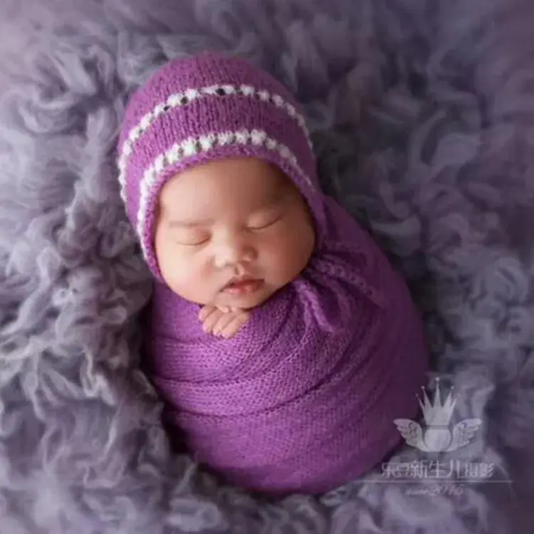 Crocheted Baby Hats for Newborns - 9 Colors - Image 11