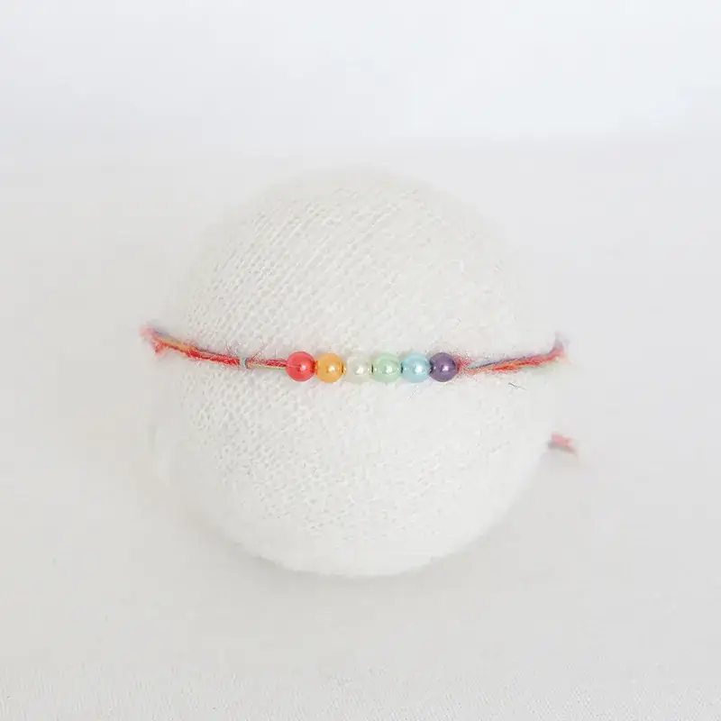 Handmade Rainbow Hair Bow for Newborns - Image 28