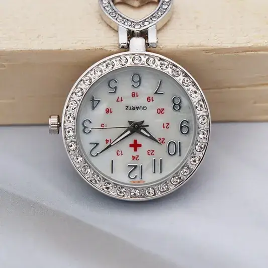 Waterproof Heart Design Pocket Watch with Luminous Dial - Image 6