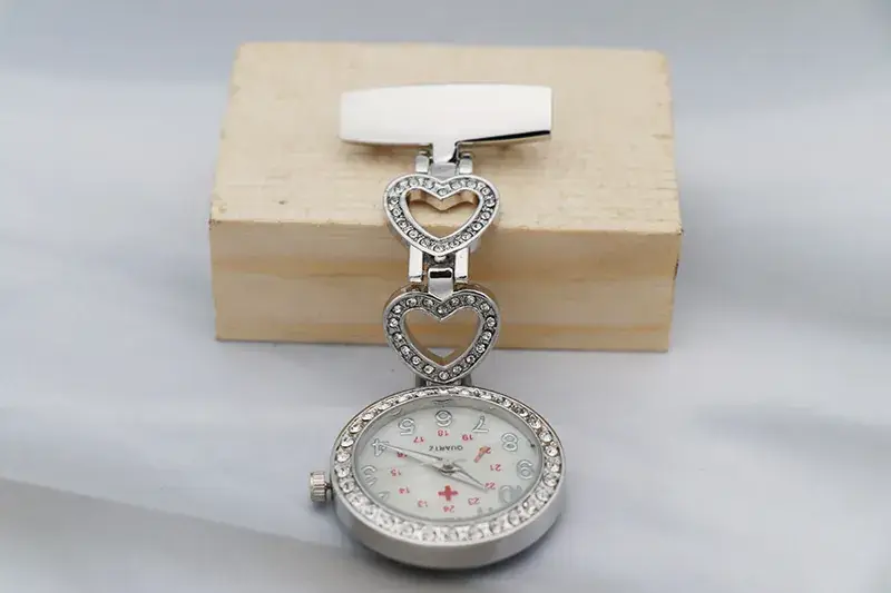 Waterproof Heart Design Pocket Watch with Luminous Dial — feature 7