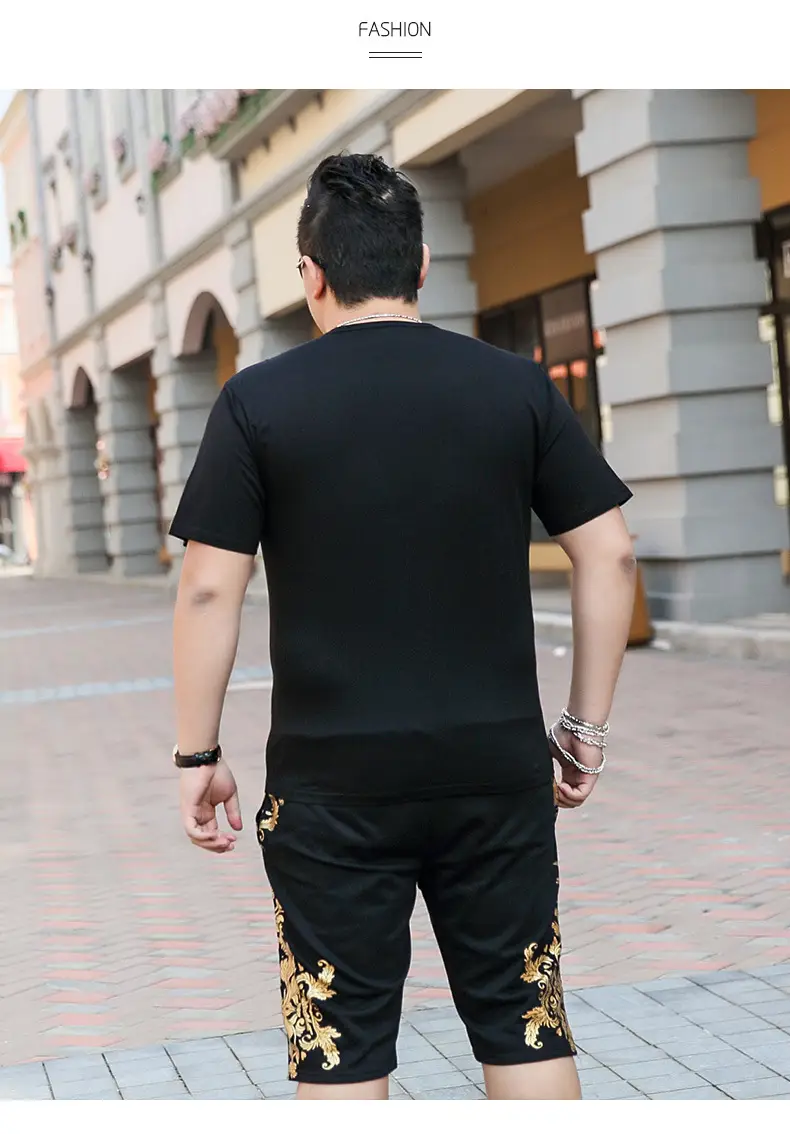 Men Tiger Print T-Shirt Black Extra Large — feature 12