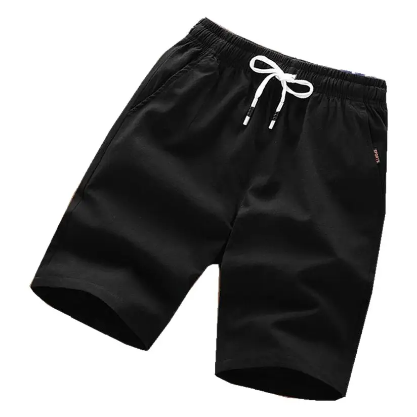 Men Summer Cotton Shorts Casual Pants Stall Pants