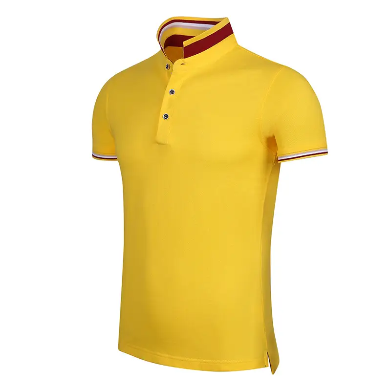 Men Light Blue Polo T-Shirt with Embroidered Logo - Image 6