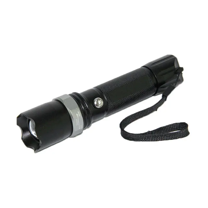 Rechargeable Aluminum Flashlight Multi-Function Outdoor Long-Range - Image 2