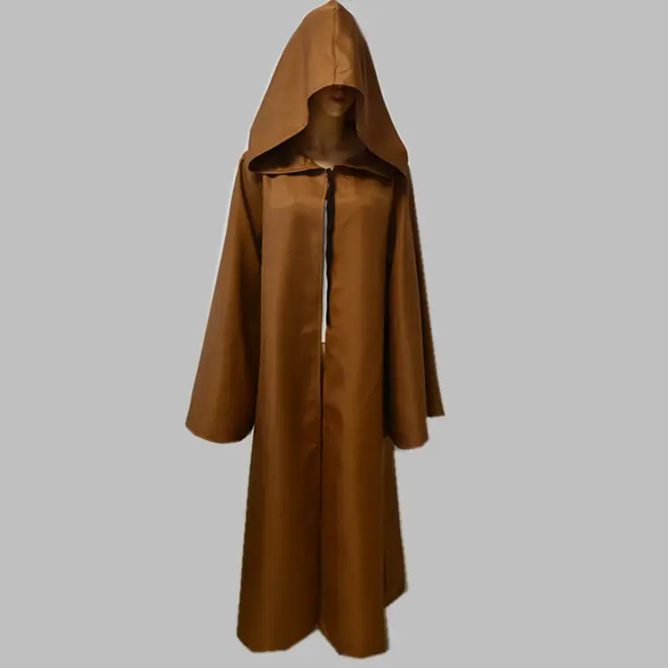 Star Wars Coffee Black Hooded Cloak Cape Halloween Dress