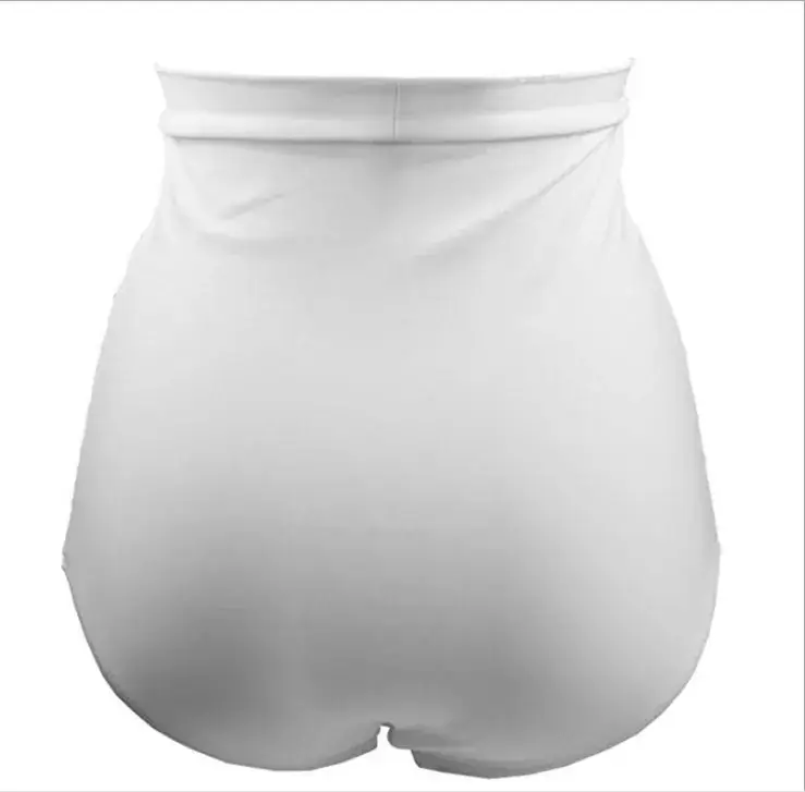 Amazon Explosions Beach Fat Woman High Waist Swimming Trunks Cross-border European and American Pleated Joker Belly Covering Ladies High Waist Swimming Trunks