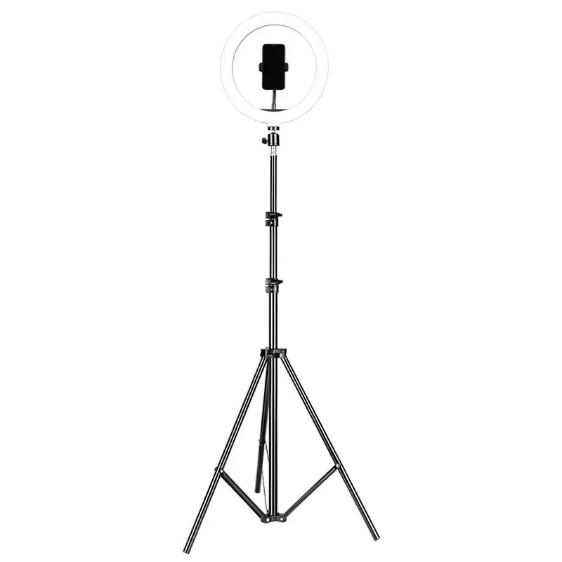 Multi-Machine Live Broadcast Bracket with 22cm LED Lights - Image 14