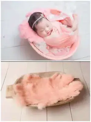 Newborn Baby Blanket Soft Fur Warm Cover - Image 8