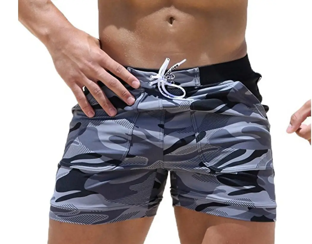 2018 New Men's Camo Beach Shorts European American - Image 3