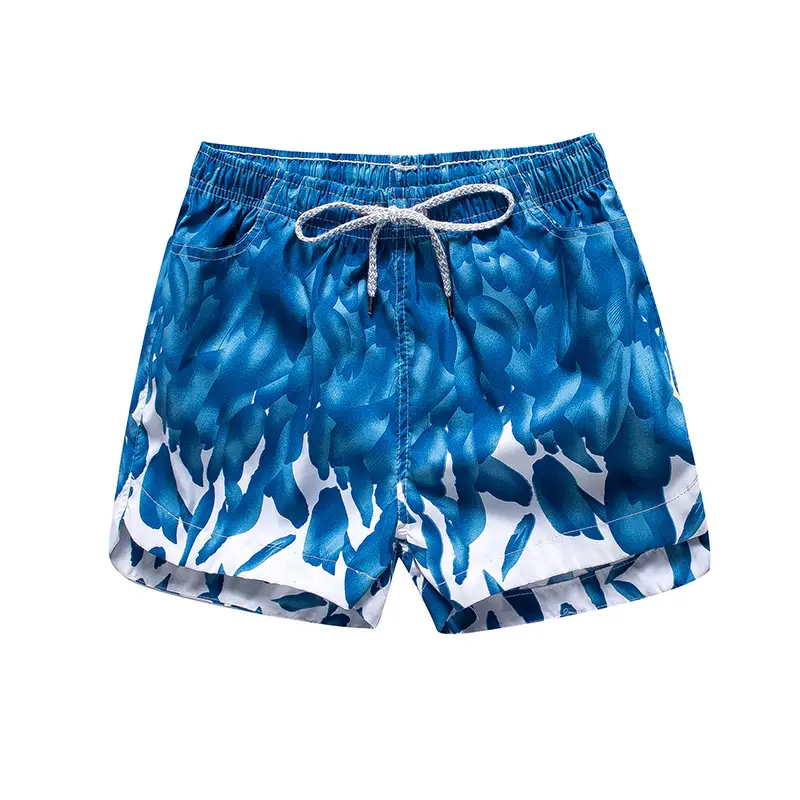Women's light blue feather