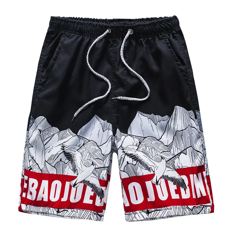 Men's Colorful Printed Casual Shorts - Image 8